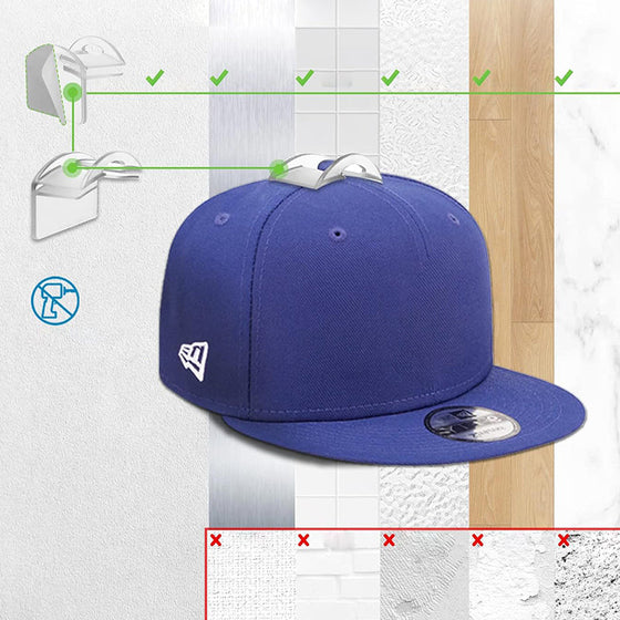 Baseballhut-Halter für die Wand