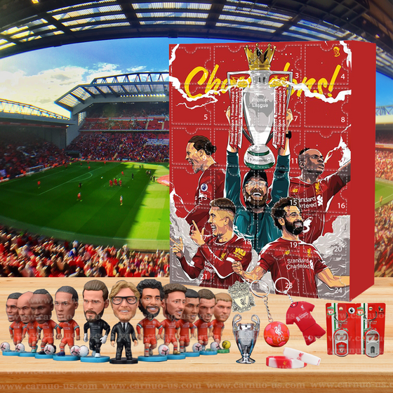 VORVERKAUF > Adventskalender des Liverpool Football Club – Der mit den 24 kleinen Türen