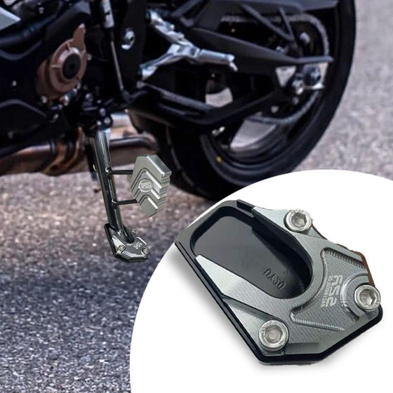 Motorrad Kickstand Fuß Seitenständer Erweiterung Pad