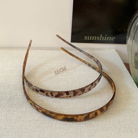 Acetatbrille Stirnband