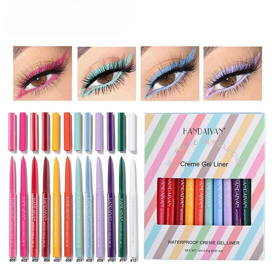 20 PCS farbige Eyeliner Stifte Set