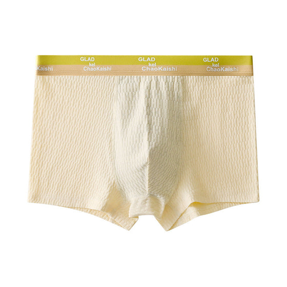 Baumwolle Herren Boxershorts Antibakteriell Atmungsaktiv Schweißabsorbierend