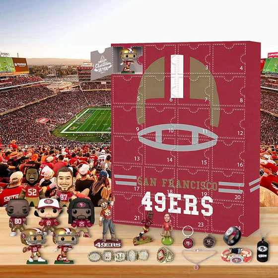 San Francisco 49ers Adventskalender – Mit 24 kleinen Türen