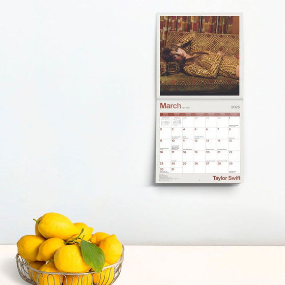 Taylor Swift OFFICIAL | 2025 Monthly Mini Wall Calendar