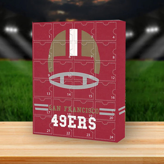 San Francisco 49ers Adventskalender – Mit 24 kleinen Türen