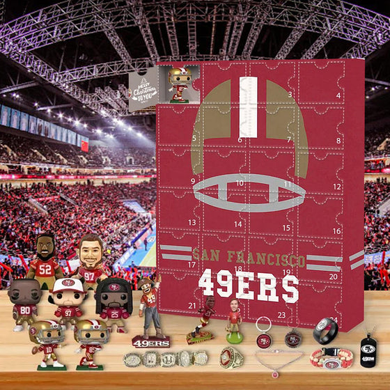 San Francisco 49ers Adventskalender – Mit 24 kleinen Türen