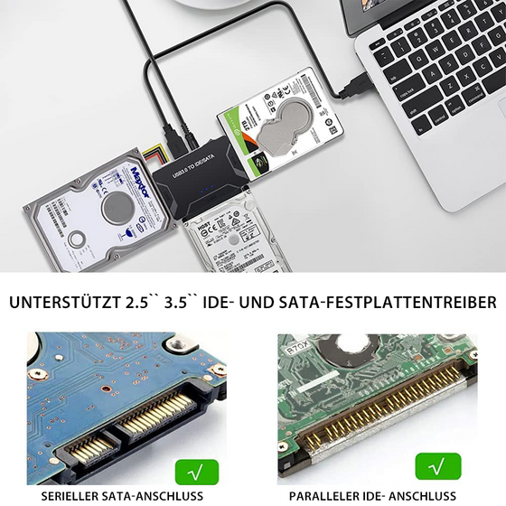 USB 3.0 zu IDE/SATA-Adapter