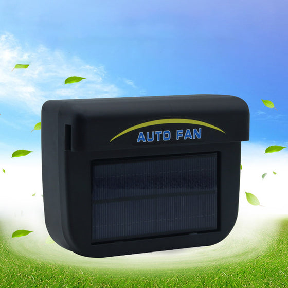 Solarbetriebener Autoventilator