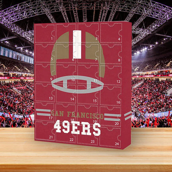 San Francisco 49ers Adventskalender – Mit 24 kleinen Türen