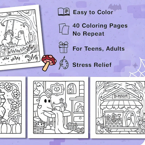 Coloring Book for Adults and Teens