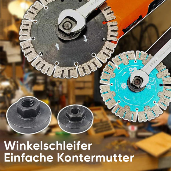 Winkelschleifer Easylock-Mutter