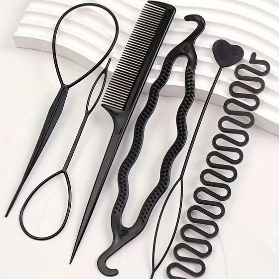 Haarstyling-Accessoires 6 Stück/Set