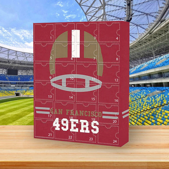 San Francisco 49ers Adventskalender – Mit 24 kleinen Türen