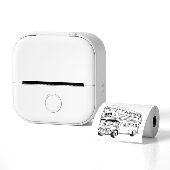 Tragbarer Mini-Bluetooth-Drucker