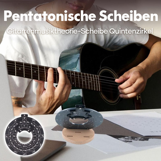 Gitarrenmusiktheorie-CD Quintenzirkel