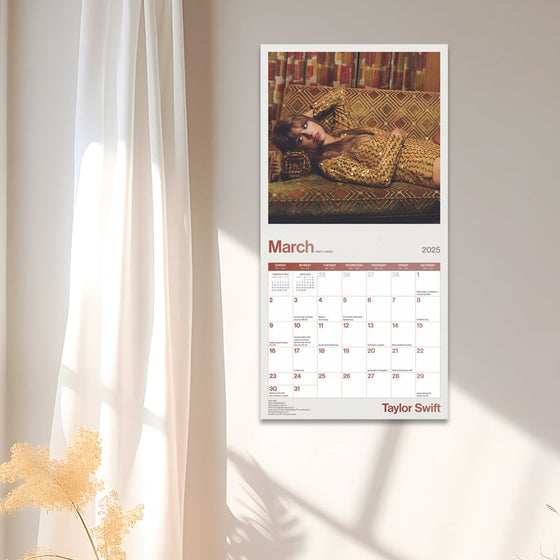 Taylor Swift OFFICIAL | 2025 Monthly Mini Wall Calendar