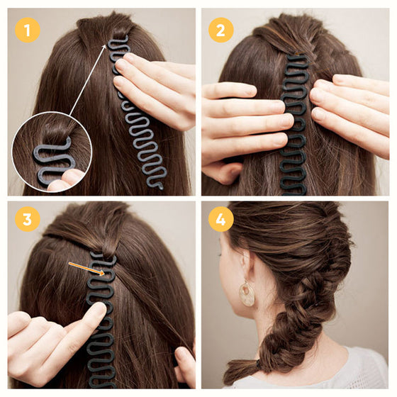 Haarstyling-Accessoires 6 Stück/Set