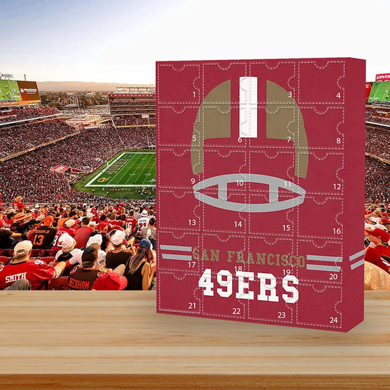 San Francisco 49ers Adventskalender – Mit 24 kleinen Türen