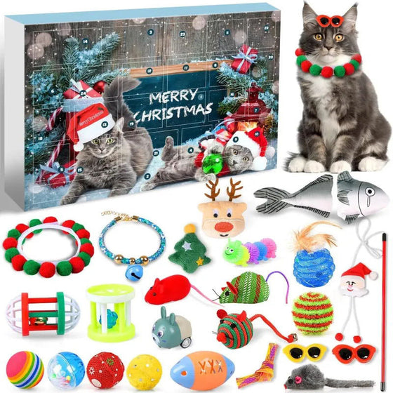 Weihnachtskalender für Katzen