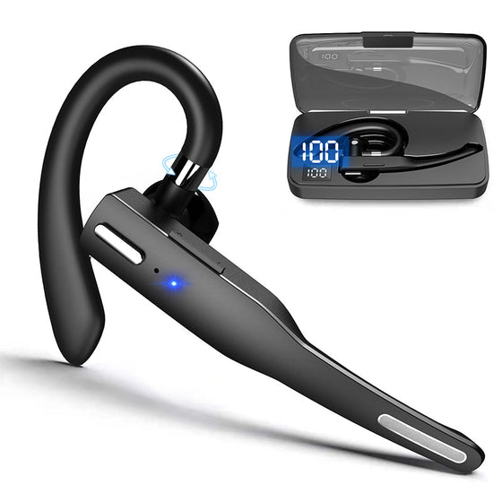 Kabelloses Bluetooth-Headset am Ohr