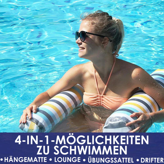 Aufblasbarer Poolschwimmer, Wasserhängematte