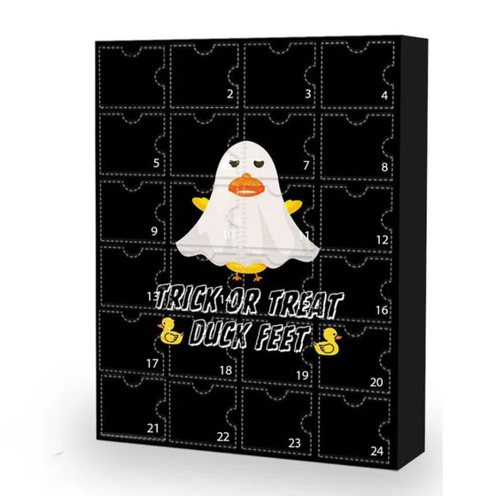 Halloween & Gummienten-Adventskalender - 24 Geschenke sind drin