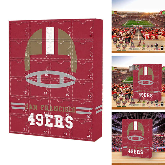 San Francisco 49ers Adventskalender – Mit 24 kleinen Türen