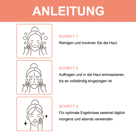 Feuchtigkeitsspendende und aufhellende Creme