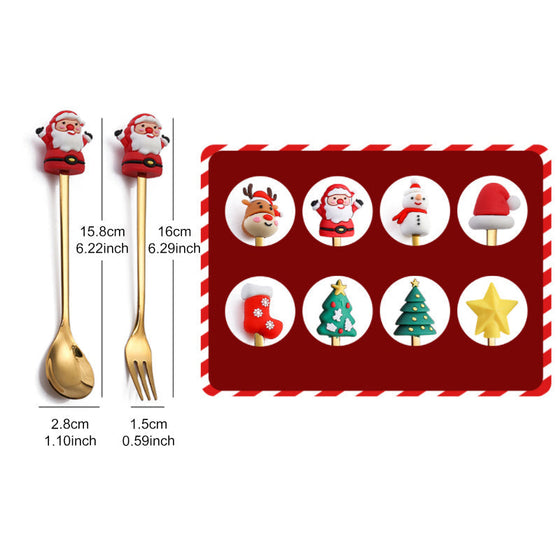 Weihnachtslöffel-Set