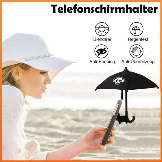 Handy-Sonnenschirmhalter für den Außenbereich