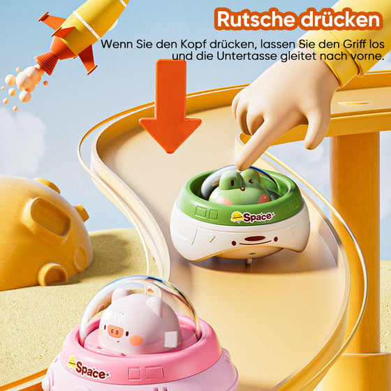 Auto-Spielzeug für Babys zum Thema Weltraum