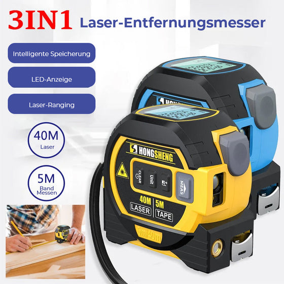 3-in-1-Infrarot-Laserbandmessung