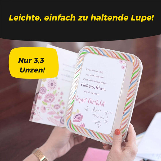 LED-beleuchtete Lupe（Dieses Produkt ist ein Vorverkaufsprodukt und die Vorverkaufszeit beträgt 10-15 Tage）