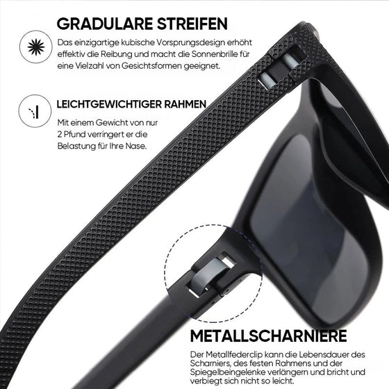 Polarisierte Unisex-Brille