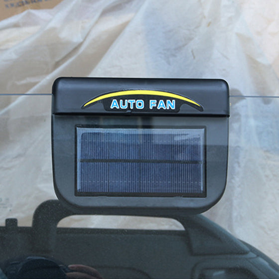 Solarbetriebener Autoventilator