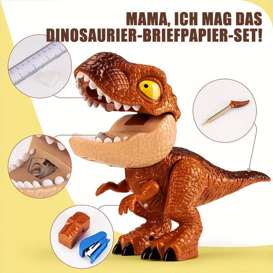 Dinosaurier-Briefpapier-Set