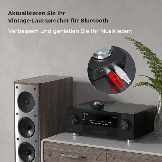 Bluetooth 5.0 Audio-RCA-Empfänger