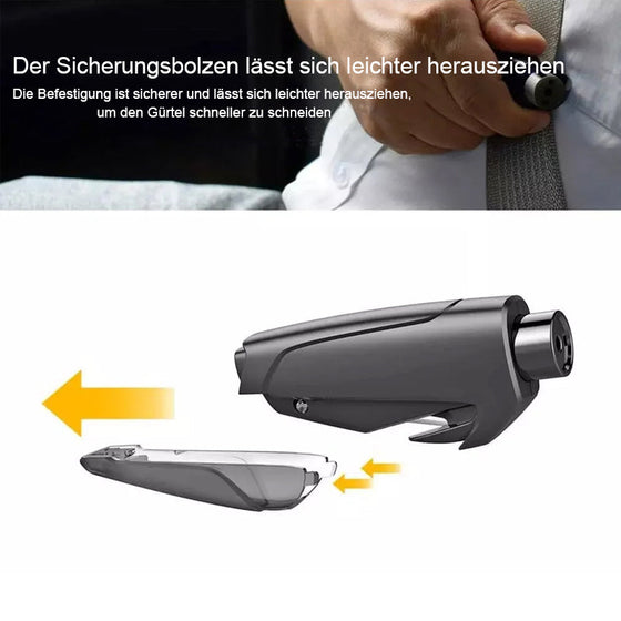 Verbesserter 3-in-1-Autofensterbrecher