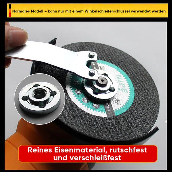 Winkelschleifer Easylock-Mutter