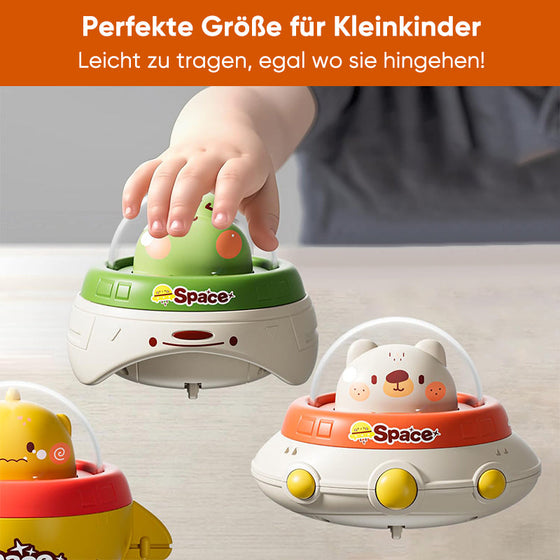 Auto-Spielzeug für Babys zum Thema Weltraum