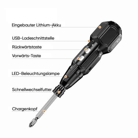 Mini-Elektroschrauber für den Haushalt