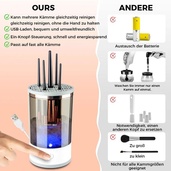 Elektrischer Make-up-Pinselreiniger