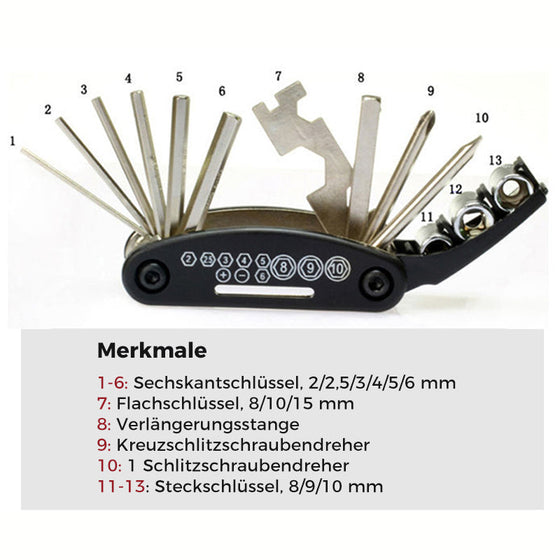 16 in 1 Schraubendreher