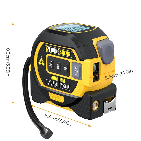 3-in-1-Infrarot-Laserbandmessung