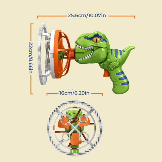 Dinosaurier Wind Pad Seifenblasenpistole