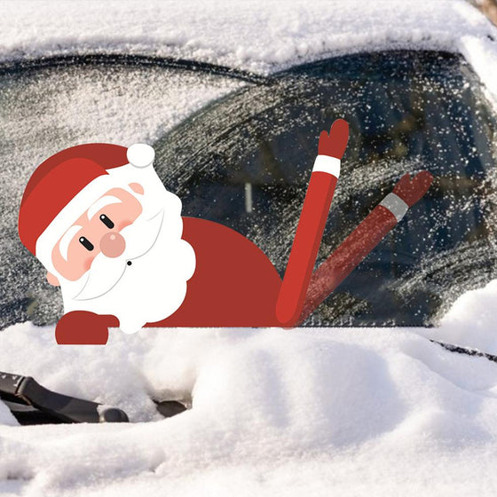 Weihnachts-Wischer-Aufkleber fürs Auto