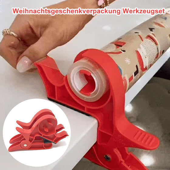 🌲Werkzeugset zum Verpacken von Weihnachtsgeschenken