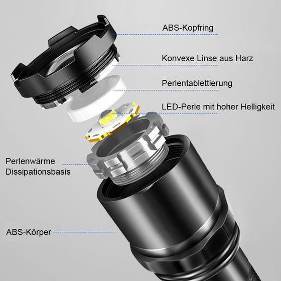 Hochleistungs-LED-Taschenlampe