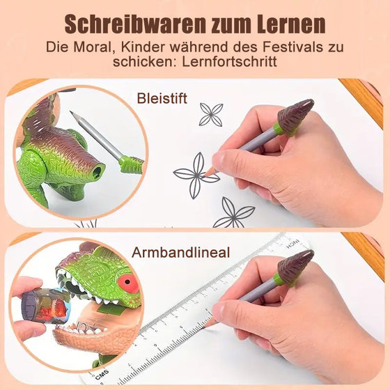 Dinosaurier-Briefpapier-Set