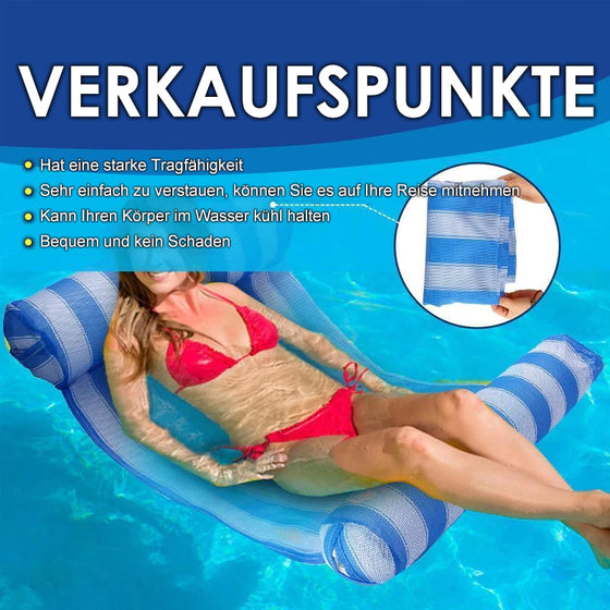 Aufblasbarer Poolschwimmer, Wasserhängematte